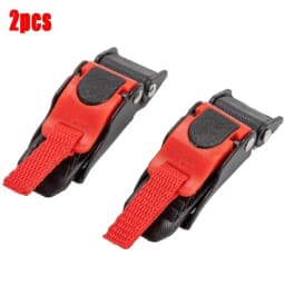 1PC Motorcycle Helmet Speed Clip Chin Strap Quick Release Pull Buckle Black Red Motorcycle Helmet Lock Socket 10-section Buckle