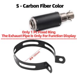 Universal Motorcycle Exhaust Clamp Exhaust Pipe Supporting Bracket Fix Ring Hanger For Yoshimura Sc Mivv Ak Ar Leovince Exhaust