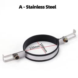 Universal Motorcycle Exhaust Clamp Exhaust Pipe Supporting Bracket Fix Ring Hanger For Yoshimura Sc Mivv Ak Ar Leovince Exhaust