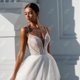 Charming Wedding Dresses Glitter Bridal Gowns Spaghetti Straps Robe For Formal Party Appliques Vestidos De Novia 2025 Customized