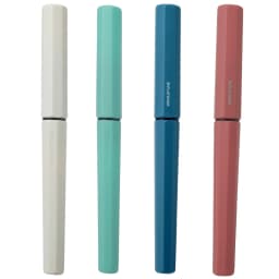 Japan Platinum upgraded frosted small meteor fountain pen octagonal slip seal gas cap a water stationery