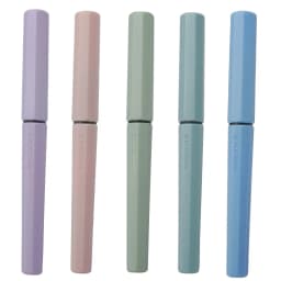 Japan Platinum upgraded frosted small meteor fountain pen octagonal slip seal gas cap a water stationery