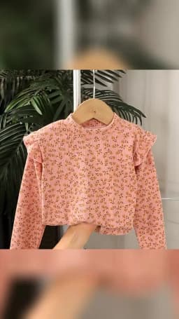 Kids Long Sleeved Undershirt Girls Cute Floral Dots T-shirt 2-10T Children Boys Sweet Tops Bottoming Shirt  t shirt for kids boy
