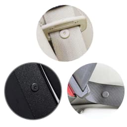 2-20Pcs Car Safety Seat Belt Limit Buckle Clip Retainer Seatbelts Stop Button Auto Interior Accessories Black Gray Beige 3 Color