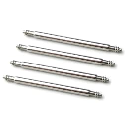 20pcs Watch Band Pins 1.8/1.5mm Diameter Full Stainless Steel Watch Spring Bars 10/15/16/18/20/21/22/23/24/26mm Watch Repair Kit