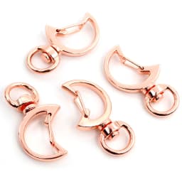 10pcs Cat Heart Snap Hook Trigger Clips Buckles For Keychain Lobster Lobster Clasp Hooks for Key Ring Clasp Jewelry Supplies