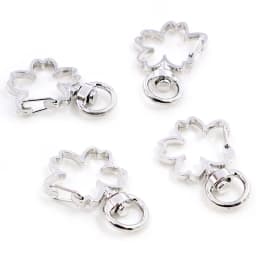 10pcs Cat Heart Snap Hook Trigger Clips Buckles For Keychain Lobster Lobster Clasp Hooks for Key Ring Clasp Jewelry Supplies