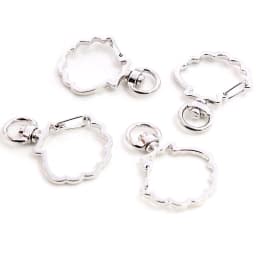 10pcs Cat Heart Snap Hook Trigger Clips Buckles For Keychain Lobster Lobster Clasp Hooks for Key Ring Clasp Jewelry Supplies