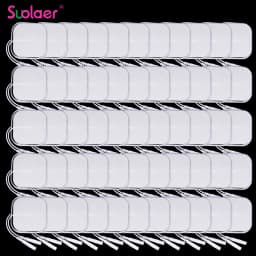 5x5cm Tens Electrodes Pads Physiotherapy Accessories Self Adhesive Massager Patch for EMS Muscle Electrostimulator Tens Machine
