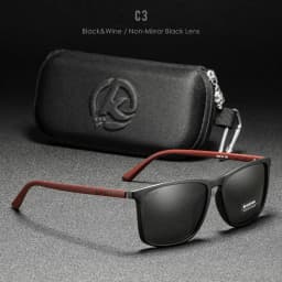 KDEAM Ultralight Fishing Sunglasses Polarized Men's Driving Sun Glasses Travel Luxury Female Sunglass With Carrying Case