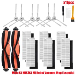 For Xiaomi Mijia G1 MJSTG1 Mi Robot Vacuum Mop Essential Vacuum Cleaner Side / Main Brush Cover Hepa Filter Mop Cloth Parts
