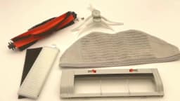 For Xiaomi Mijia G1 MJSTG1 Mi Robot Vacuum Mop Essential Vacuum Cleaner Side / Main Brush Cover Hepa Filter Mop Cloth Parts