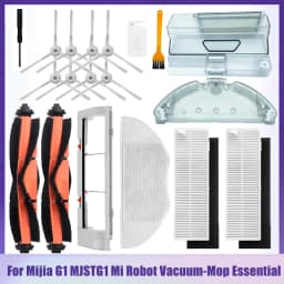 For Xiaomi Mijia G1 MJSTG1 Mi Robot Vacuum Mop Essential Vacuum Cleaner Side / Main Brush Cover Hepa Filter Mop Cloth Parts