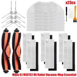 For Xiaomi Mijia G1 MJSTG1 Mi Robot Vacuum Mop Essential Vacuum Cleaner Side / Main Brush Cover Hepa Filter Mop Cloth Parts