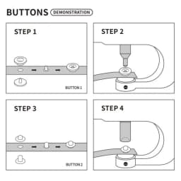 10mm 12.5mm 15mm Metal Pressure Buttons Sewing Accessories Botones Snap Button For Clothing Jackets Leather Snap Fasteners