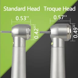 Dental LED High Speed Handpiece Dentist Tips Teach Model E-Generator Rotation Turbine Dentistry Push Button Triple Water Spray