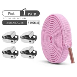 No Tie Shoelaces Elastic Outdoor Leisure Sneakers Quick Safety Flat Shoelace Kids And Adult Unisex Lazy laces