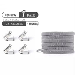 No Tie Shoelaces Elastic Outdoor Leisure Sneakers Quick Safety Flat Shoelace Kids And Adult Unisex Lazy laces