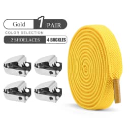 No Tie Shoelaces Elastic Outdoor Leisure Sneakers Quick Safety Flat Shoelace Kids And Adult Unisex Lazy laces