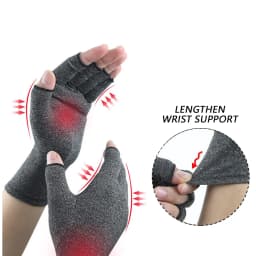 1 Pairs Arthritis Gloves Touch Screen Gloves Anti Arthritis Therapy Compression Gloves and Ache Pain Joint Relief Winter Warm