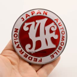 JAF Front Grill Badge Japan Automobile Federation Badge Sticker Emblem Decal JDM Car Accessories