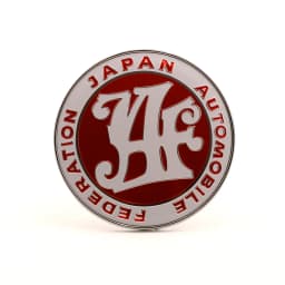 JAF Front Grill Badge Japan Automobile Federation Badge Sticker Emblem Decal JDM Car Accessories