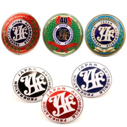 JAF Front Grill Badge Japan Automobile Federation Badge Sticker Emblem Decal JDM Car Accessories