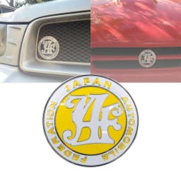 JAF Front Grill Badge Japan Automobile Federation Badge Sticker Emblem Decal JDM Car Accessories
