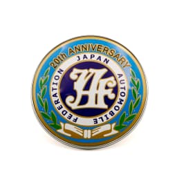 JAF Front Grill Badge Japan Automobile Federation Badge Sticker Emblem Decal JDM Car Accessories