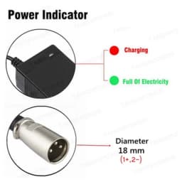 42V 5A Li-ion Battery Charger 10S 36V Lithium Battery Pack Fast Charging Electric Product Charger With Cooling Fan High Quality