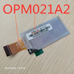 P/N OPM021B1 N3A-THM02 NTH01 For Netatmo Smart Thermostat V2 2.13 inch LCD Display Screen Panel EDP Dual Color Ink Screen