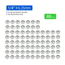 Bicycle Carbon Steel Loose Ball Bearing for Bottom Bracket Hub Headset Use MTB Road Bike Accessories 144/20pcs