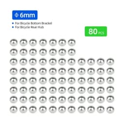 Bicycle Carbon Steel Loose Ball Bearing for Bottom Bracket Hub Headset Use MTB Road Bike Accessories 144/20pcs