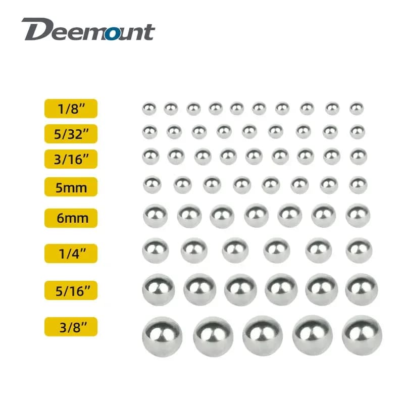 Bicycle Carbon Steel Loose Ball Bearing for Bottom Bracket Hub Headset Use MTB Road Bike Accessories 144/20pcs