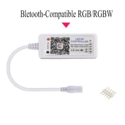 12V 24V LED Strip WIFI RGB RGBW Controller Android IOS APP Bluetooth-compatible Magic Home IR Control For RGB RGBW LED Strip