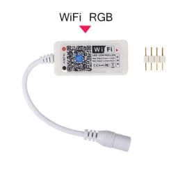 12V 24V LED Strip WIFI RGB RGBW Controller Android IOS APP Bluetooth-compatible Magic Home IR Control For RGB RGBW LED Strip