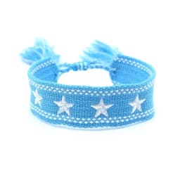 Bohemia Ethnic Style Embroidery Star Logo Bracelet For Women Handmade Woven Tassel Hand Wrist Strap Fashion Jewelry Wholesale
