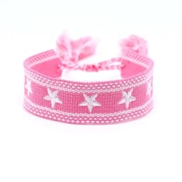 Bohemia Ethnic Style Embroidery Star Logo Bracelet For Women Handmade Woven Tassel Hand Wrist Strap Fashion Jewelry Wholesale