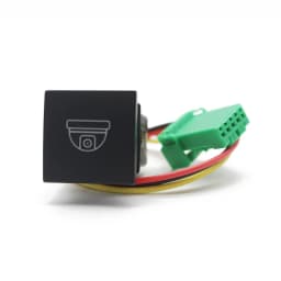 1Pc Car LED DRL Light Radar Power On Off Camera Anti-side Slip Switch Button For VW Golf 6 golf v Jetta MK5 Scirocco Caddy 2011
