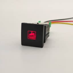 1Pc Car LED DRL Light Radar Power On Off Camera Anti-side Slip Switch Button For VW Golf 6 golf v Jetta MK5 Scirocco Caddy 2011