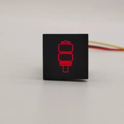 1Pc Car LED DRL Light Radar Power On Off Camera Anti-side Slip Switch Button For VW Golf 6 golf v Jetta MK5 Scirocco Caddy 2011