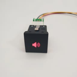 1Pc Car LED DRL Light Radar Power On Off Camera Anti-side Slip Switch Button For VW Golf 6 golf v Jetta MK5 Scirocco Caddy 2011