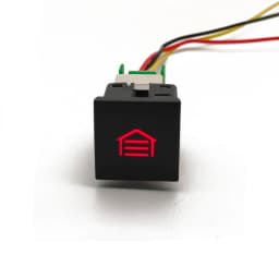 1Pc Car LED DRL Light Radar Power On Off Camera Anti-side Slip Switch Button For VW Golf 6 golf v Jetta MK5 Scirocco Caddy 2011