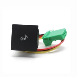 1Pc Car LED DRL Light Radar Power On Off Camera Anti-side Slip Switch Button For VW Golf 6 golf v Jetta MK5 Scirocco Caddy 2011