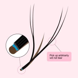 ARISON Black YY Eyelashes Extension Double Tips Lashes Cilios Y Premade Volume YY Shape EyeLash Grafting Extension Split Tip
