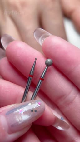 HYTOOS Nail Drill Bits Diamond Cutters for Manicure Cuticle Burr Milling Cutter for Pedicure Nails Accessories Tools