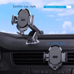 2026 New Universal Sucker Car Phone Holder Windshield Car Dashboard Mobile Cell Support Bracket For IPhone17 16 15 Xiaomi Samsun