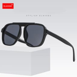 Men Oversized Frame Sunglasses Classic Big Frame Sport Eyeglasses 2026 Vintage Brand Design Shades UV400 Eyewear Trendy Glasses