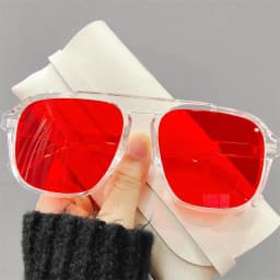 Men Oversized Frame Sunglasses Classic Big Frame Sport Eyeglasses 2026 Vintage Brand Design Shades UV400 Eyewear Trendy Glasses