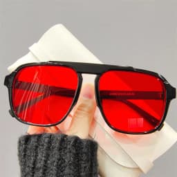 Men Oversized Frame Sunglasses Classic Big Frame Sport Eyeglasses 2026 Vintage Brand Design Shades UV400 Eyewear Trendy Glasses